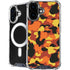 Orange Camo iPhone 16 MagSafe Case