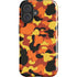 Orange Camo iPhone 16 Plus Impact Case