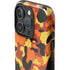 Orange Camo iPhone 16 Pro Impact Case