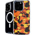 Orange Camo iPhone 16 Pro Max MagSafe Case