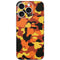 Orange Camo iPhone 16 Pro Skin