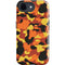 Orange Camo iPhone 16e Impact Case