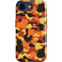 Orange Camo iPhone 16e Impact Case