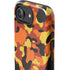 Orange Camo iPhone 16e Impact Case