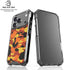 Orange Camo iPhone 18 Pro Clear Case