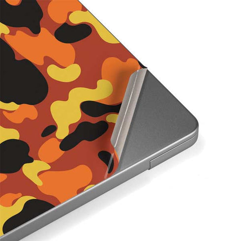 Orange Camo Apple MacBook Pro 14-inch Skin