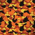 Orange Camo MacBook Skins