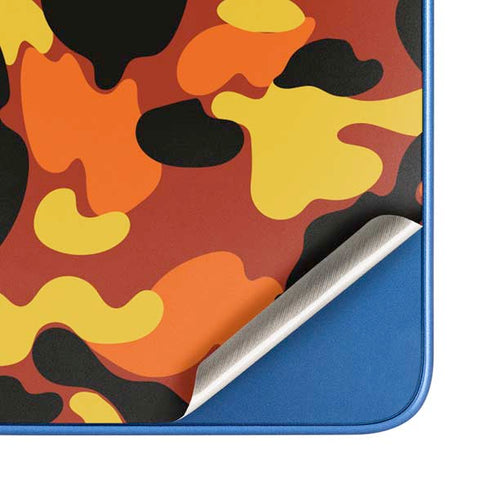 Orange Camo Moto G Play 4G (2024) Skin