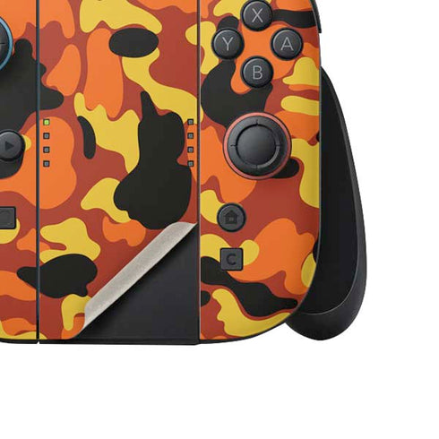 Orange Camo Nintendo Switch 2 (2025) Joy-Con Controller Skin