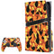 Orange Camo PS5 Pro Disk Bundle Skin