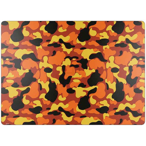 Orange Camo Surface Laptop 7 15in Skin