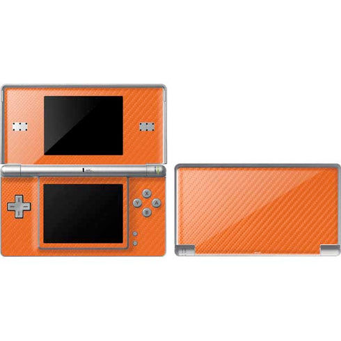 Orange Carbon Fiber Specialty Texture Material Nintendo Skins