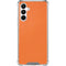 Orange Carbon Fiber Specialty Texture Material Galaxy A16 5G Clear Case
