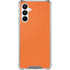 Orange Carbon Fiber Specialty Texture Material Galaxy A16 5G Clear Case