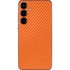 Orange Carbon Fiber Specialty Texture Material Galaxy A16 5G Skin