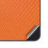 Orange Carbon Fiber Specialty Texture Material Galaxy S25 Plus Skin