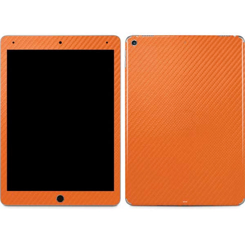 Orange Carbon Fiber Specialty Texture Material iPad Skins