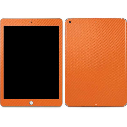 Orange Carbon Fiber Specialty Texture Material Apple iPad Skin