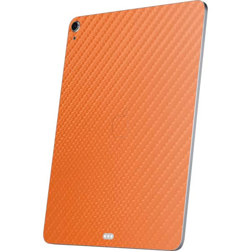 Orange Carbon Fiber Specialty Texture Material Apple iPad Air Skin