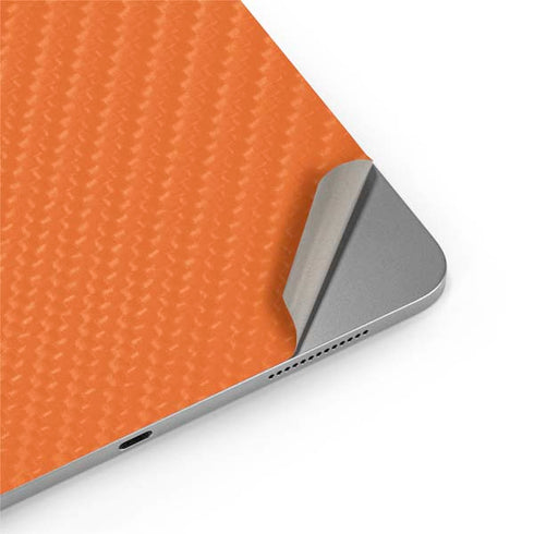 Orange Carbon Fiber Specialty Texture Material Apple iPad Air Skin