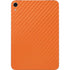 Orange Carbon Fiber Specialty Texture Material Apple iPad Mini Skin