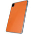 Orange Carbon Fiber Specialty Texture Material iPad Pro 11in (2024) Clear Case