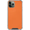 Orange Carbon Fiber Specialty Material iPhone 12 Pro Clear Case