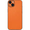 Orange Carbon Fiber Specialty Material iPhone 15 Skin