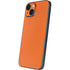Orange Carbon Fiber Specialty Material iPhone 15 Skin