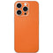 Orange Carbon Fiber Specialty Texture Material iPhone 16 Pro Skin