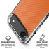 Orange Carbon Fiber Specialty Texture Material iPhone 17 Air Clear Case