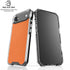 Orange Carbon Fiber Specialty Texture Material iPhone 17 Air Clear Case