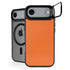 Orange Carbon Fiber Specialty Texture Material iPhone 17 Air Kickstand Case