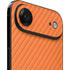 Orange Carbon Fiber Specialty Texture Material iPhone 17 Air Skin
