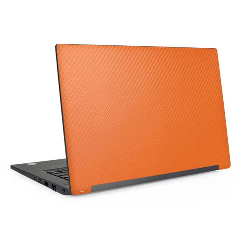 Orange Carbon Fiber Specialty Texture Material Dell Latitude Skin