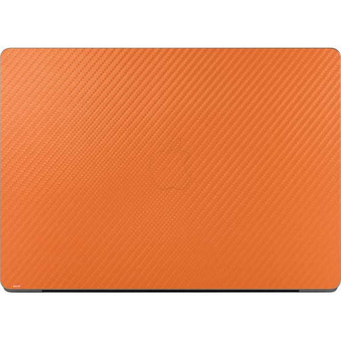 Orange Carbon Fiber Specialty Texture Material Apple MacBook Pro 14-inch Skin