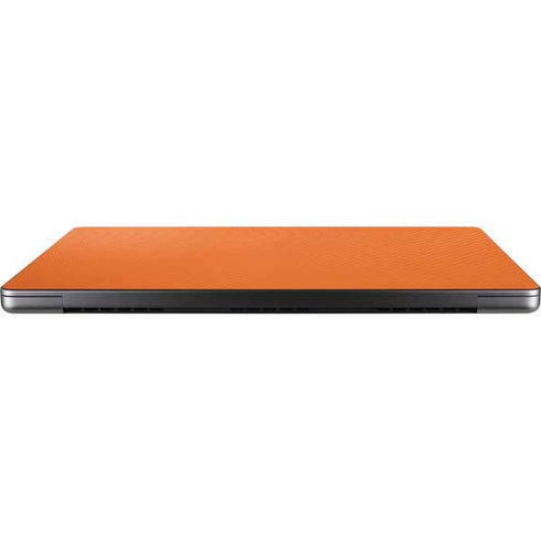 Orange Carbon Fiber Specialty Texture Material Apple MacBook Pro 14-inch Skin