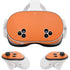 Orange Carbon Fiber Specialty Texture Material Meta Quest 3S Skin