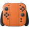 Orange Carbon Fiber Specialty Texture Material Nintendo Switch 2 (2025) Joy-Con Controller Skin