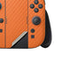 Orange Carbon Fiber Specialty Texture Material Nintendo Switch 2 (2025) Joy-Con Controller Skin