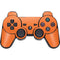 Orange Carbon Fiber Specialty Material PS3 Dual Shock wireless controller Skin