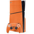 Orange Carbon Fiber Specialty Texture Material PlayStation PS5 Skins