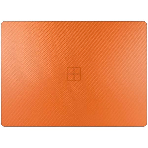 Orange Carbon Fiber Specialty Texture Material Surface Laptop 7 15in Skin