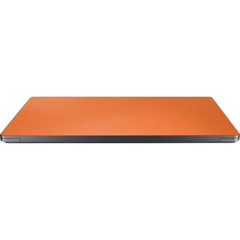 Orange Carbon Fiber Specialty Texture Material Surface Laptop 7 15in Skin