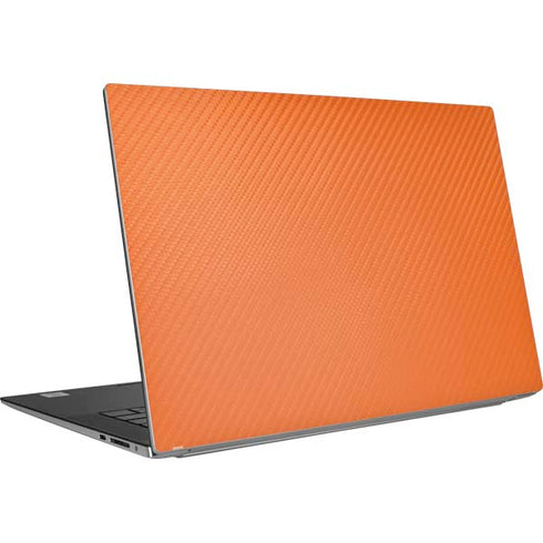 Orange Carbon Fiber Specialty Texture Material Dell XPS Skin