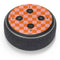 Orange Checkered Amazon Echo Dot Skin