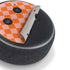 Orange Checkered Amazon Echo Dot Skin