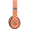 Orange Checkered Beats Solo 4 Wireless Headphones Skin