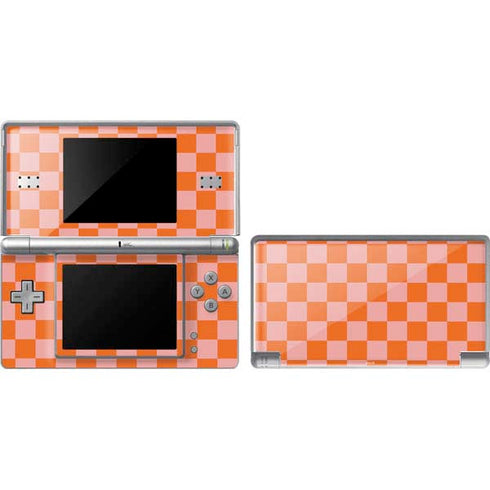 Orange Checkered Nintendo Skins