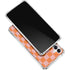 Orange Checkered Gabb Phone 4 Clear Case